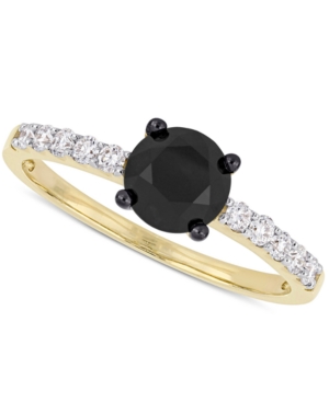 image of Diamond Black & White Engagement Ring (1-1/4 ct. t.w.)