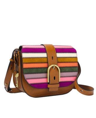 fossil women's messenger bag