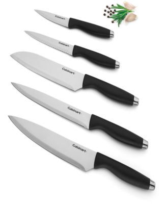 10-Pc. Cutlery Set with Stainless Steel End Caps 
