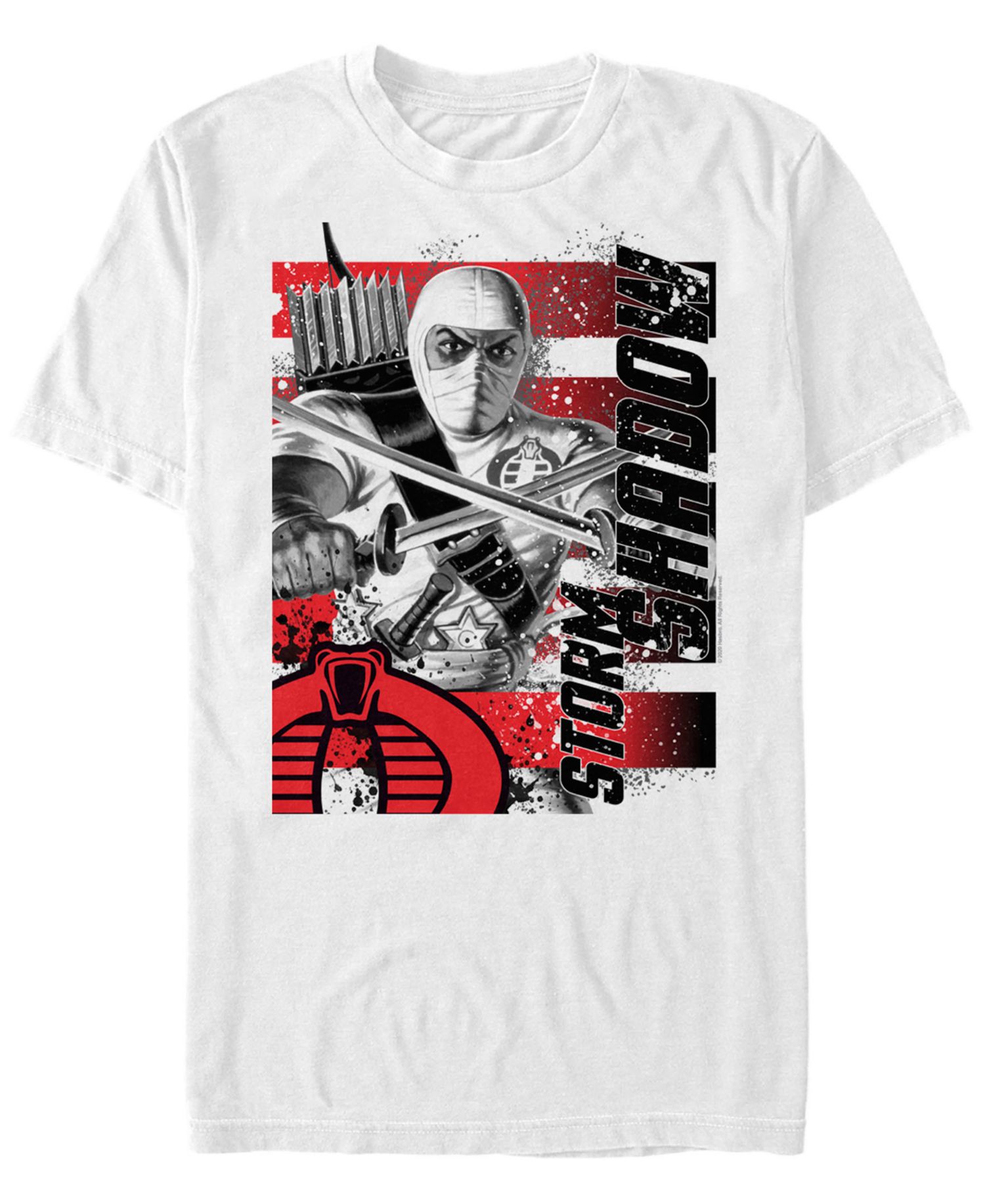 Men's G.I.Joe Storm Shadow American Hero Short Sleeve T-Shirt