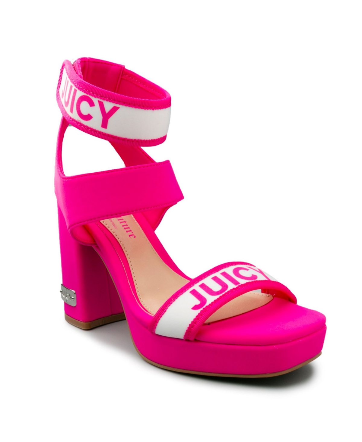 Juicy Couture Women's Glisten Platform Heel Sandal Women's Shoes