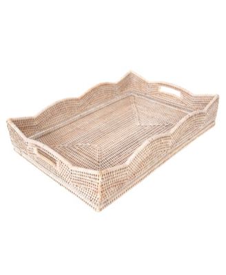 Artifacts Trading Company Scallop Collection Rectangular Tray