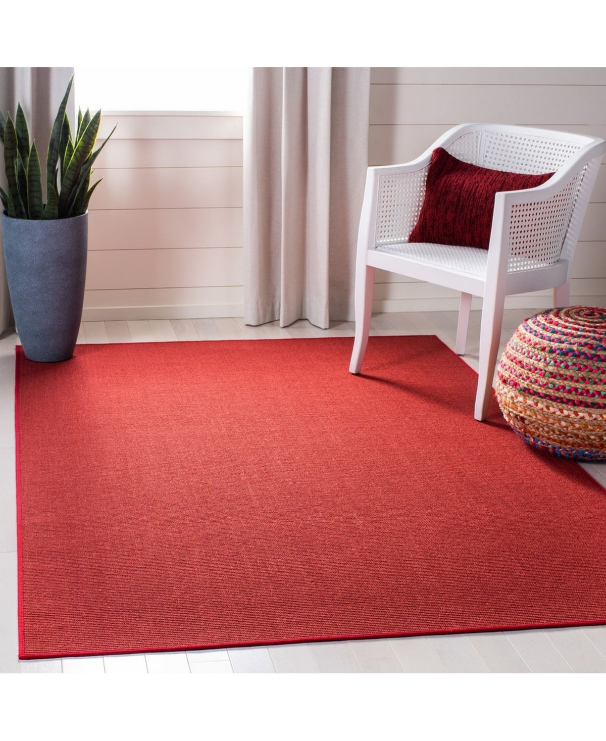 Martha Stewart Collection MSR9501QArea Rug - Red