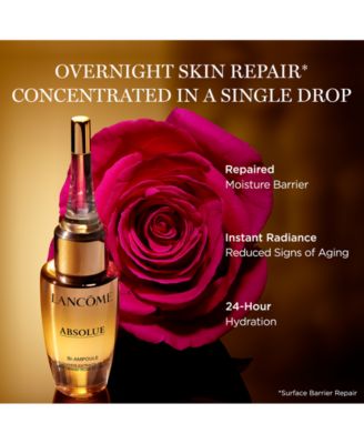 Lancôme Absolue Overnight Repairing Bi-Ampoule Concentrated Anti-Aging Serum, 0.4-oz.