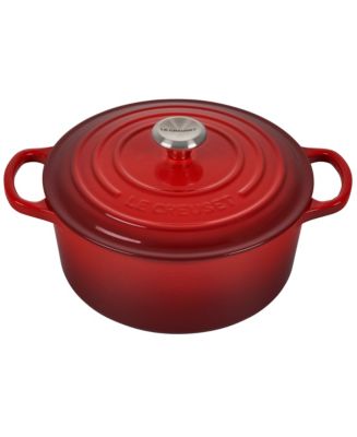 3.5-Quart Enameled Cast Iron Dutch Oven, Grey Sold by at Home