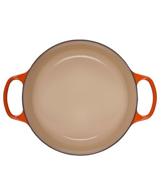 Signature Enameled Cast Iron 5.5 Qt. Round Dutch Oven