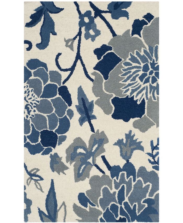 Martha Stewart Collection MSR4732A Azure 2'6" x 4'3" Area Rug & Reviews