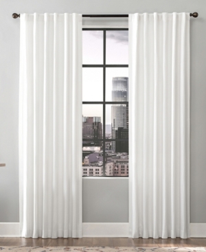 Scott Living Renato 50" X 84" Linen Blend Curtain Panel In White