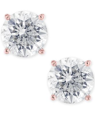 Diamond  Stud Earrings (1-3/8 ct. t.w.) in 14k White, Yellow or Rose Gold