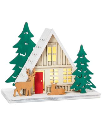 Holiday Lane - Holiday Collection LED Christmas House
