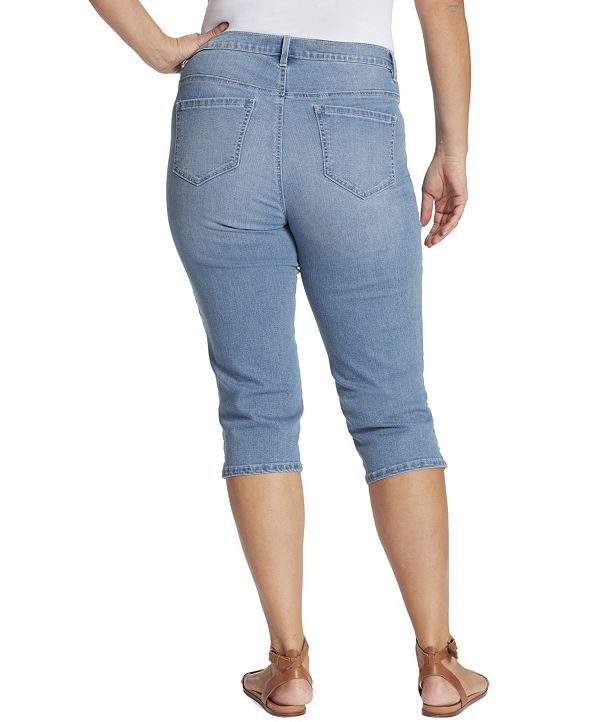 Gloria Vanderbilt Women's Plus Size Amanda Capri & Reviews - Jeans ...