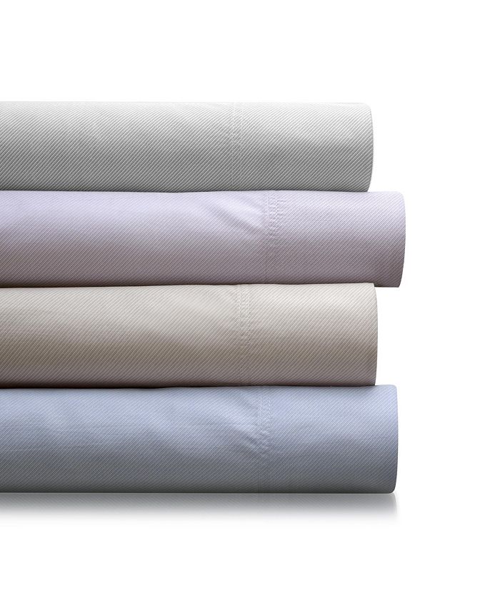 AQ Textiles CLOSEOUT! 300 Thread Count Twill Modernist King 4Pc. Sheet