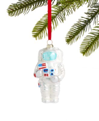 Holiday Lane - Spaced Out Glass Astronaut Ornament
