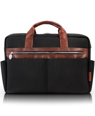 Southport 17" Nylon Dual-Compartment Laptop Tablet Briefcase