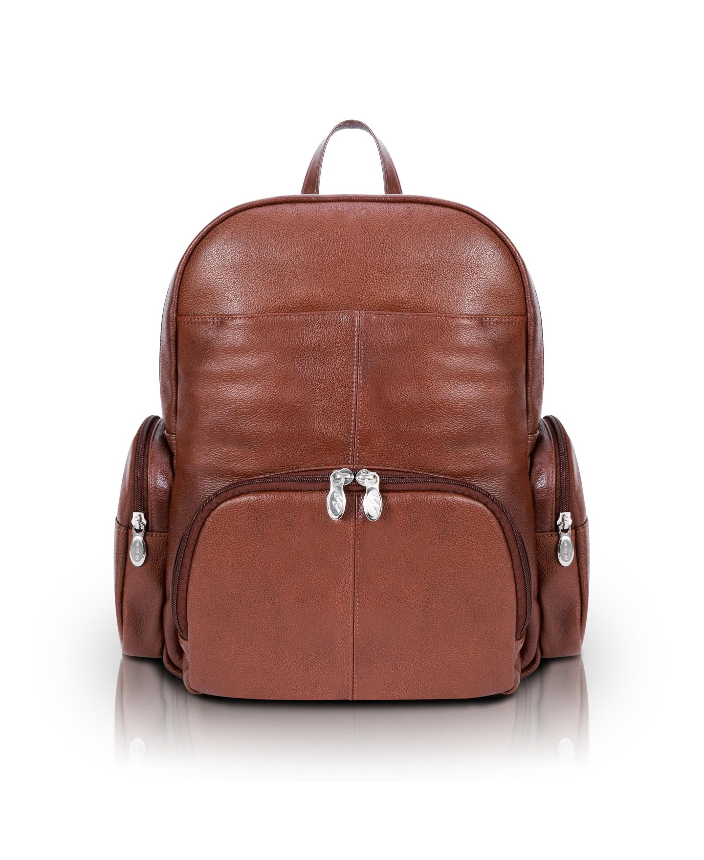 Рюкзак McKlein Cumberland 15" Dual Compartment Laptop, цвет: Коричневый — фото 11