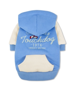 Touchdog 'Heritage' Soft-Cotton Fashion Dog Hoodie Large
