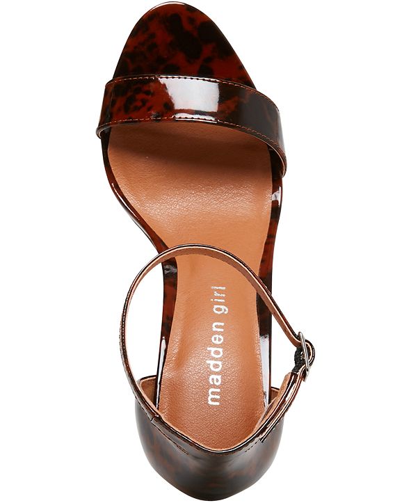 Madden Girl Bella TwoPiece Block Heel Sandals & Reviews Heels