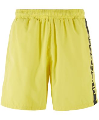 hugo boss khaki swim shorts