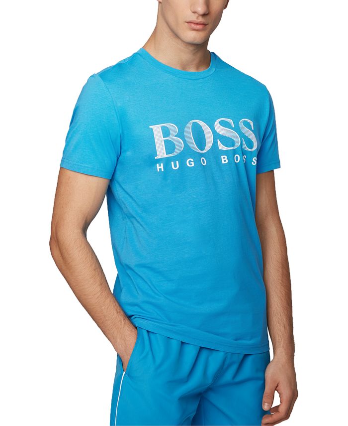 Hugo Boss BOSS Men's Slim-Fit Logo T-Shirt & Reviews - Hugo Boss - Men ...