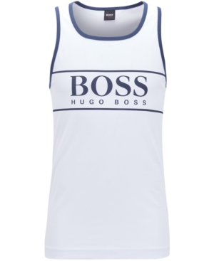 Boss Men's Logo Beach Tank Top