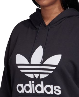 adidas trefoil sweatshirt grey