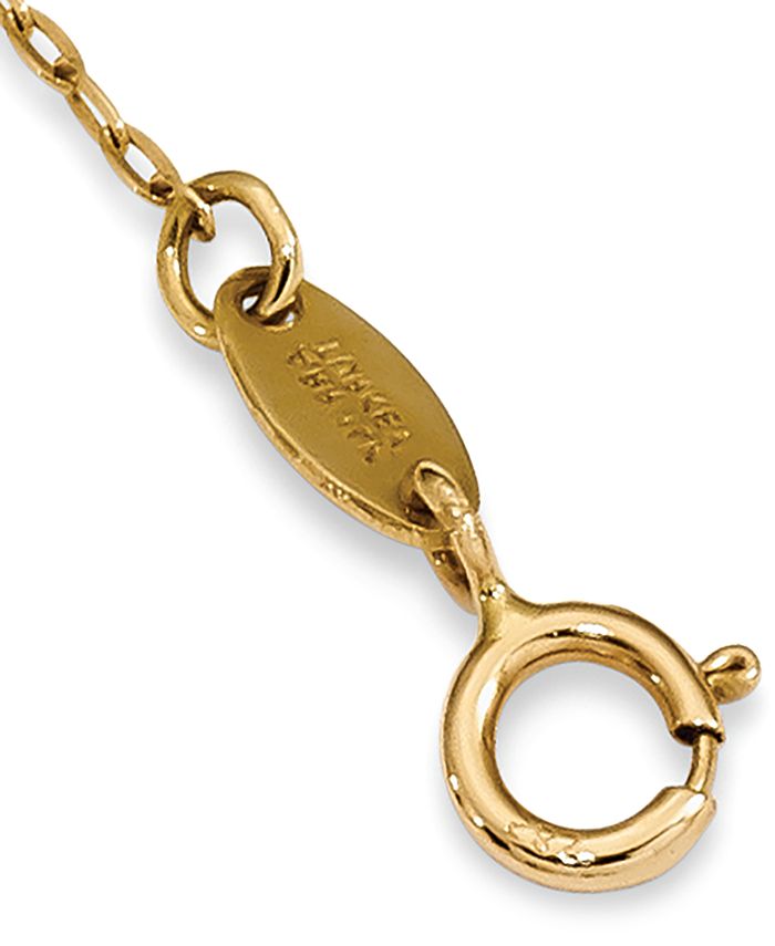 Macy's shop rosary necklace