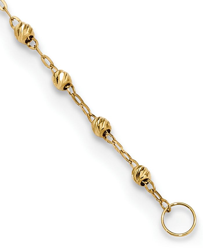 Gold rosary outlet necklace macy's