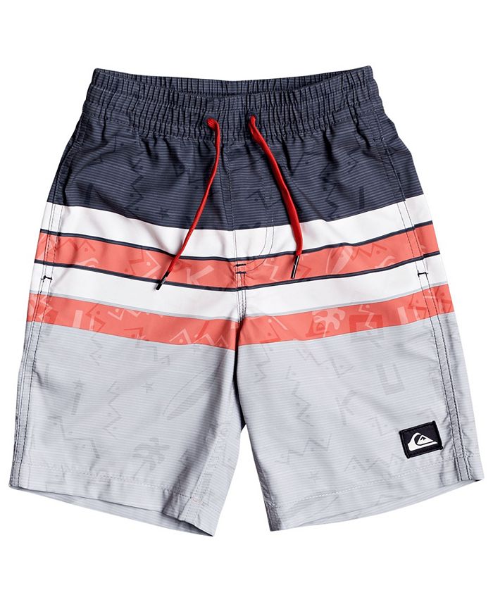 Quiksilver Quicksilver Little Boys Magic Volley 14 Swim Trunks - Macy's