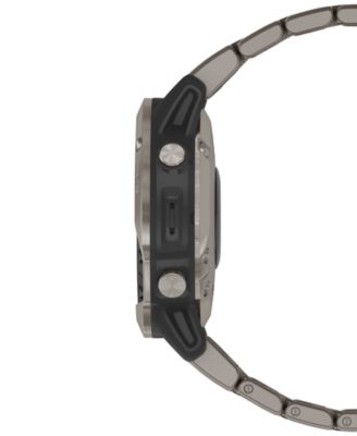 Garmin Unisex Quatix 6 Gray Silicone Strap Smart Watch  47mm