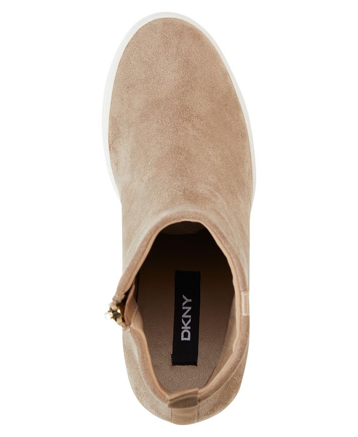 dkny cali wedge sneakers