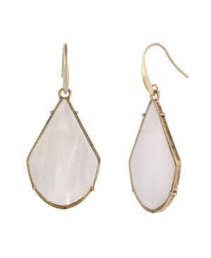 image of The Sak Mother of Pearl Teardrop Earrings