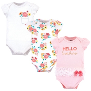 Little Treasure Baby Girls Bodysuits