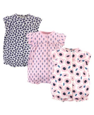 Baby Girls Natural Cotton Rompers