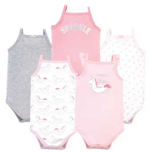 Hudson Baby Girls Sleeveless Bodysuits