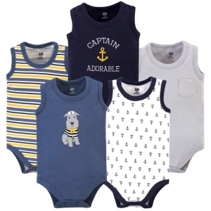 Hudson Baby Girls Sleeveless Bodysuits