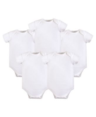 Luvable Friends - Baby Boys and Girls Cotton Short-Sleeve Bodysuit Set
