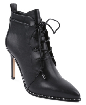 image of BCBGeneration Women-s Haniah Lace Up Bootie Women-s Shoes