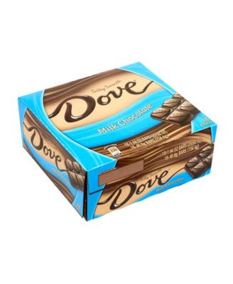 Dove Milk Chocolate Bars, 1.44 Oz, 18 Count - Macy's