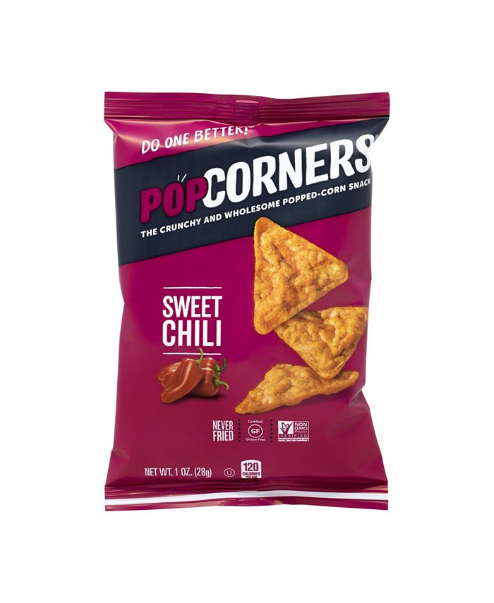 PopCorners PoppedCorn Snack Sweet Chili, 1 oz, 40 Count Macy's