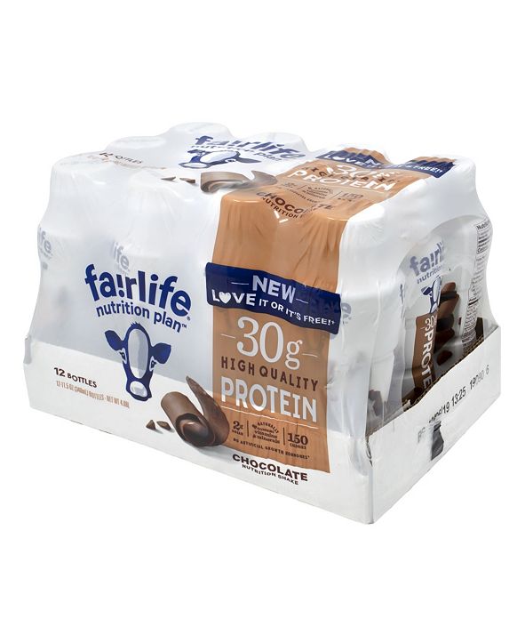 Fairlife High Protein Chocolate Nutrition Shake, Pack of 12 & Reviews