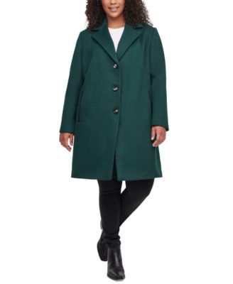 macy's women's plus size coats