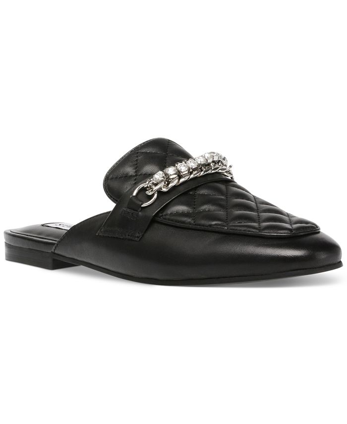 Steve Madden Women's Kalista Quilted Chain Mules Macy's