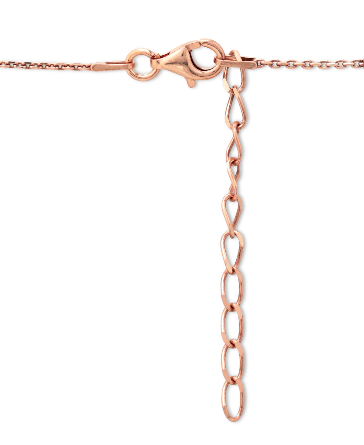 Giani Bernini Beaded Station Chain Necklace In 18k Gold-plated Silver, Or 18k Rose Gold-plated Silver Or Sterling  In Silver
