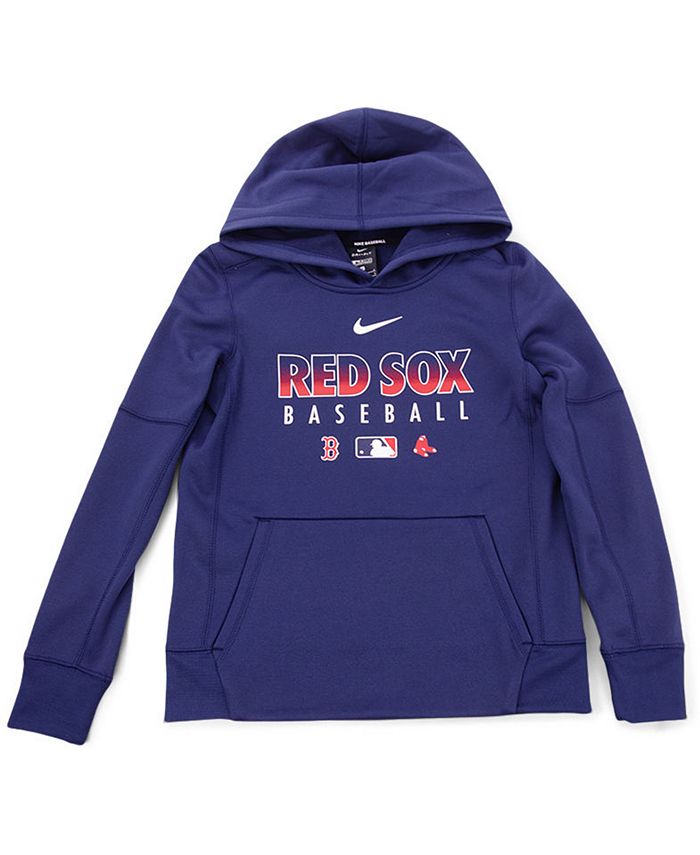 Nike Youth Boston Red Sox Therma Fleece Hoodie & Reviews - Sports Fan ...