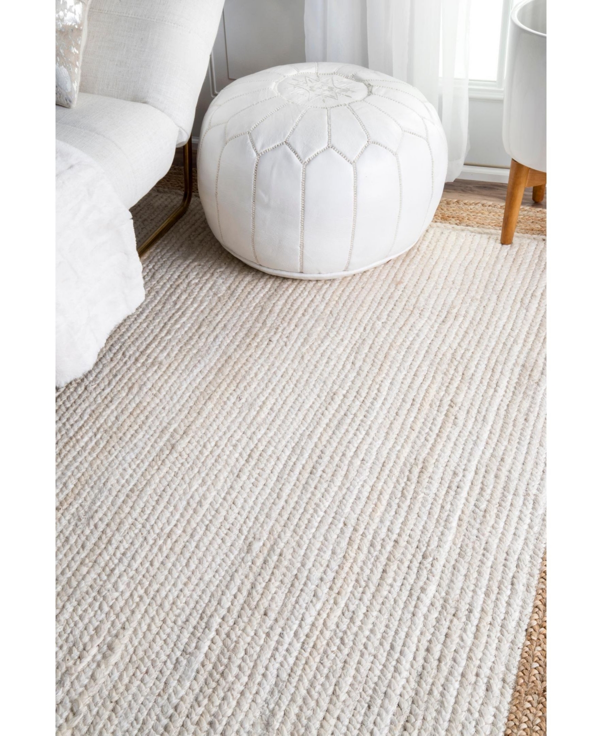 nuLoom Eleonora TAJT09DRug - White