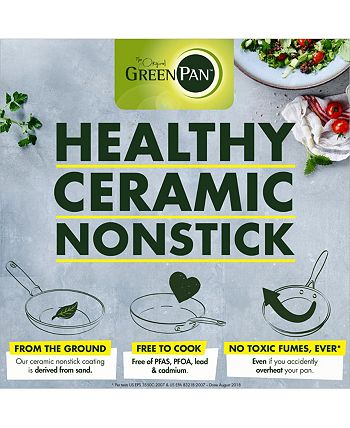 GreenPan - SearSmart™ Ceramic Nonstick 5-Saute Pan with Lid