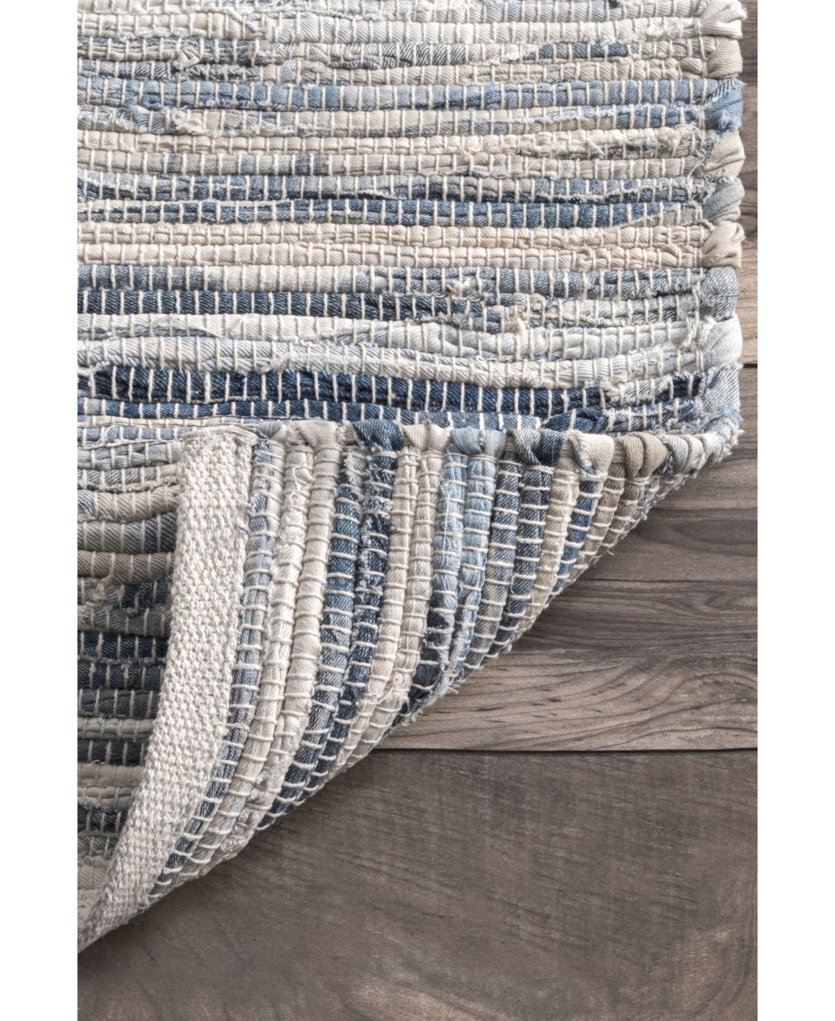 nuLoom Maile HMDM01ARug - Blue