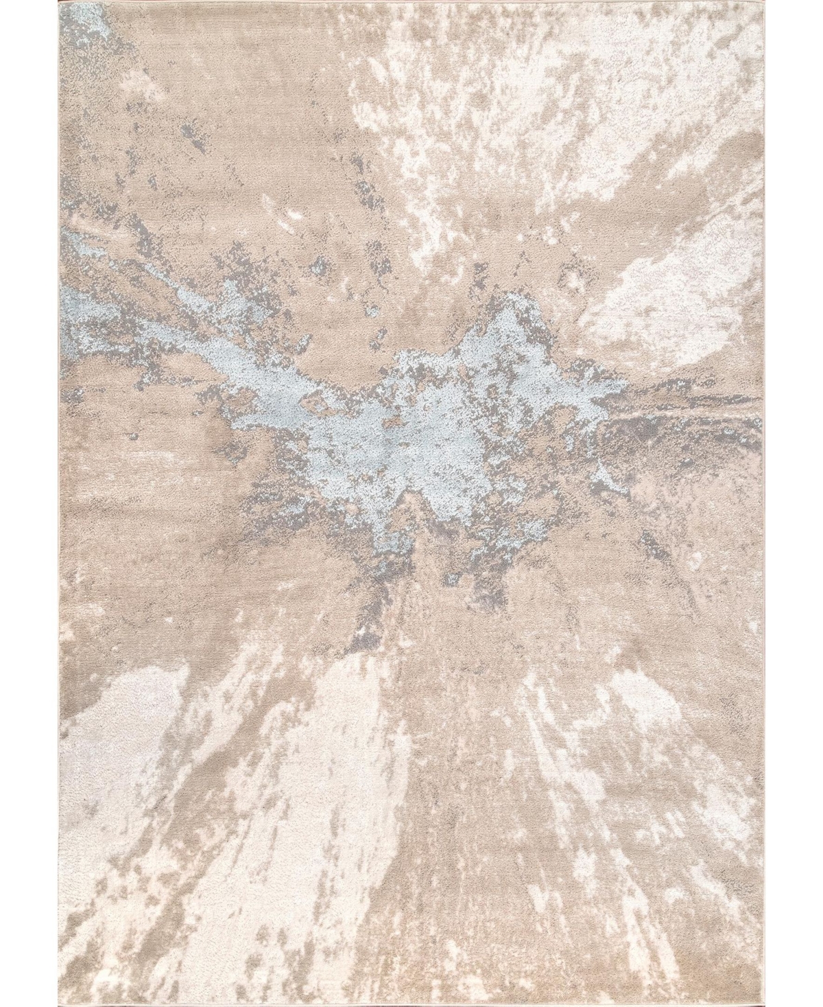 nuLoom Cyn CFDR02C Beige 6'7in x 9' Area Rug - Beige