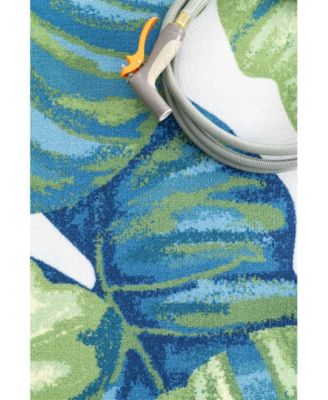 Lisa HJOA04A Multi 5' x 8' Outdoor Area Rug