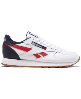 reebok men's classic leather casual sneakers